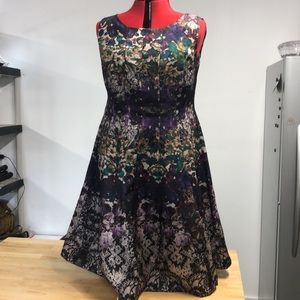 Floral Thick weighted party dress